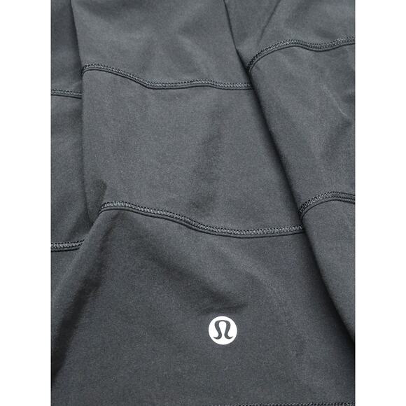 Lululemon Pace Rival Skirt Skort Black Running Tennis Size 12 Women’s - Picture 2 of 7